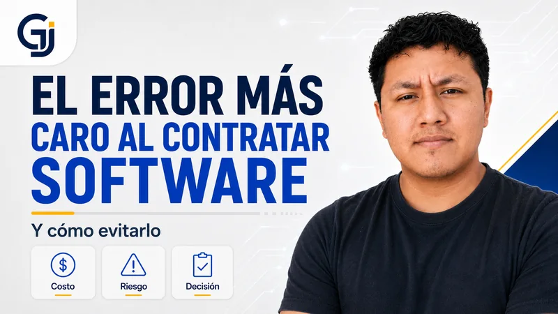 El error más caro al contratar software y cómo evitarlo