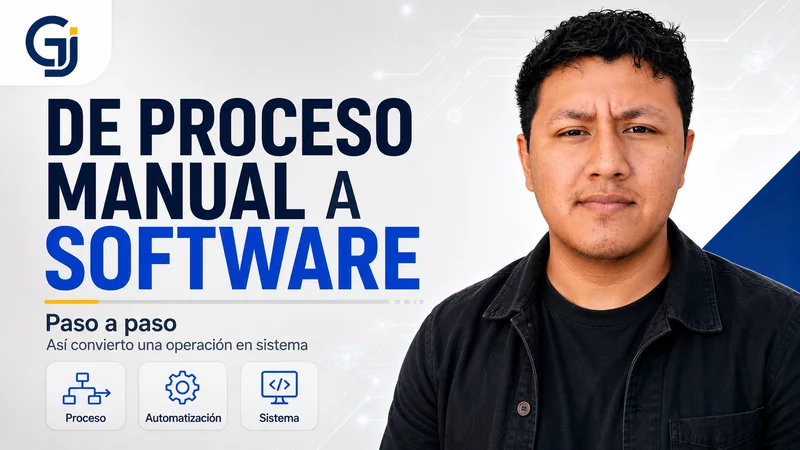 De proceso manual a software: paso a paso